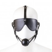 SM黑色眼罩空心球裝置