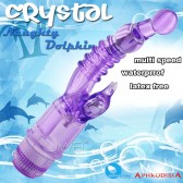 APHRODISIA crystal水晶系列 - G頂神器雙G點高潮棒(紫)