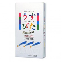 Japan Medical Usu-Pita Excellent 2500 乳膠安全套 (12個入)