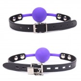 紫色矽膠口塞(針扣/鎖扣)