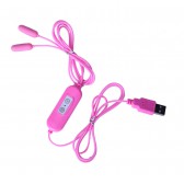 粉紅色USB雙小迷你震蛋