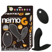 NEMO G點刺激高潮USB充電無線穿戴玩具(黑色)