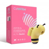 Cutevibe Beebe 小蜜蜂電擊吮吸手指套(黃色)