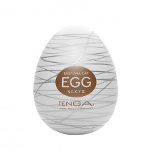 Tenga Easy ONA-CAP EGG-018 SILKY II 極厚織紋自慰蛋