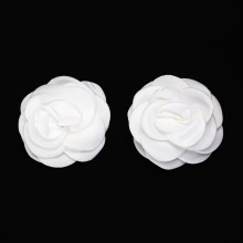白色玫瑰花型乳貼