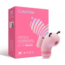Cutevibe Beebe 小蜜蜂電擊吮吸手指套(粉紅色)